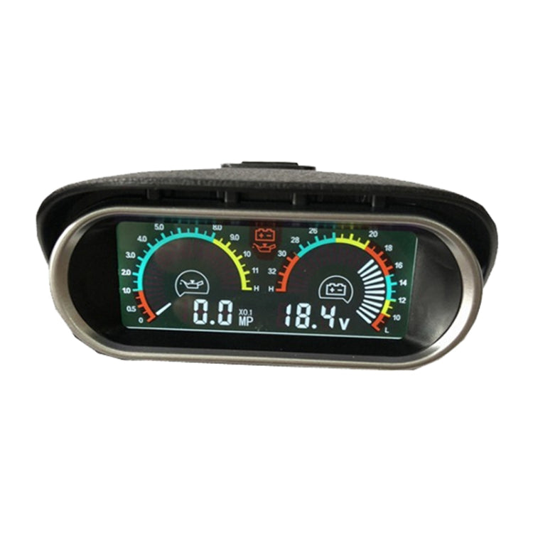Agricultural Vehicle Car Modification Instrument, Style: Oil Meter (M14x1.5) With Voltage - Clocks & Car Meters by PMC TechLife | Online Shopping South Africa | PMC TechLife | Buy Now Pay Later Mobicred