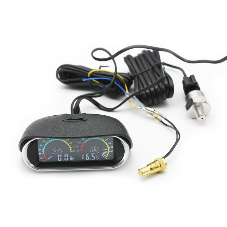Agricultural Vehicle Car Modification Instrument, Style: Oil Meter (M14x1.5) With Water Temperature - Clocks & Car Meters by PMC TechLife | Online Shopping South Africa | PMC TechLife | Buy Now Pay Later Mobicred