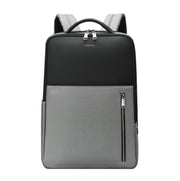 Bopai 61-68118 Multifunctional Wear-resistant Anti-theft Laptop Backpack with USB Charging Hole(Silver Gray)