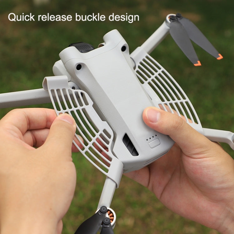 1 Pair Sunnylife MM3-HS464 For DJI Mini 3 Pro Hand Guard Hand-held Take-off And Landing Safety Guard(Light Grey) - Other by Sunnylife | Online Shopping South Africa | PMC Jewellery | Buy Now Pay Later Mobicred