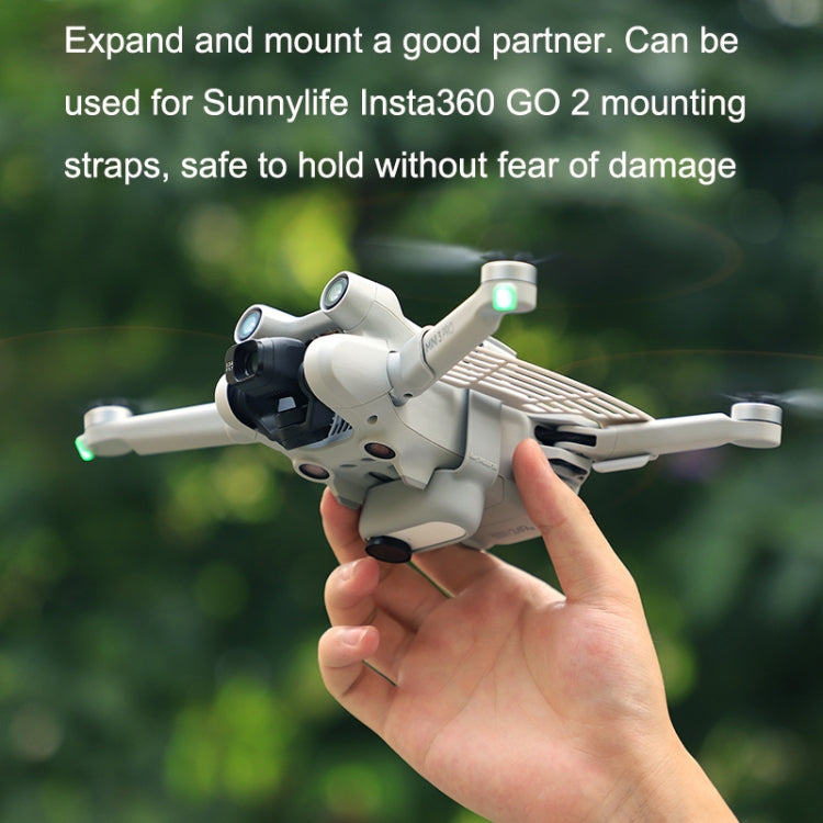1 Pair Sunnylife MM3-HS464 For DJI Mini 3 Pro Hand Guard Hand-held Take-off And Landing Safety Guard(Light Grey) - Other by Sunnylife | Online Shopping South Africa | PMC TechLife | Buy Now Pay Later Mobicred