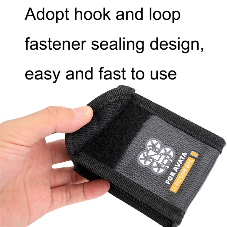 Sunnylife AT-DC478 Put 2 Batteries Battery Explosion-proof Bag For DJI Avata - Cases & Bags by PMC TechLife | Online Shopping South Africa | PMC TechLife | Buy Now Pay Later Mobicred