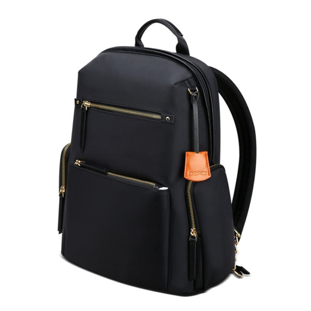 Bopai 62-00121 Multifunctional Wear-resistant Anti-theft Laptop Backpack(Black)