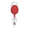68cm Retractable Pull Badge Reel Zinc Alloy ID Lanyard Name Tag Card Badge Holder(Red) - Name Card Holder by PMC TechLife | Online Shopping South Africa | PMC TechLife