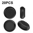20 PCS Peripheral Button VR Handle Rocker Silicone Protective Cover, For Meta Quest 2(Black) - VR Accessories by PMC TechLife | Online Shopping South Africa | PMC TechLife | Buy Now Pay Later Mobicred
