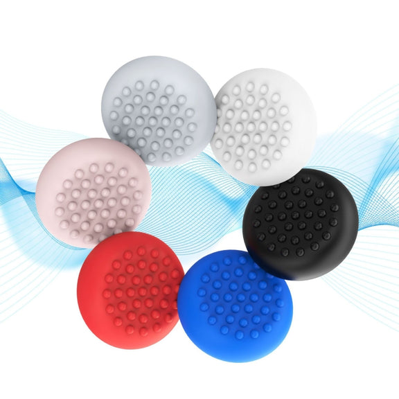 20 PCS Peripheral Button VR Handle Rocker Silicone Protective Cover, For Meta Quest 2(Pink)