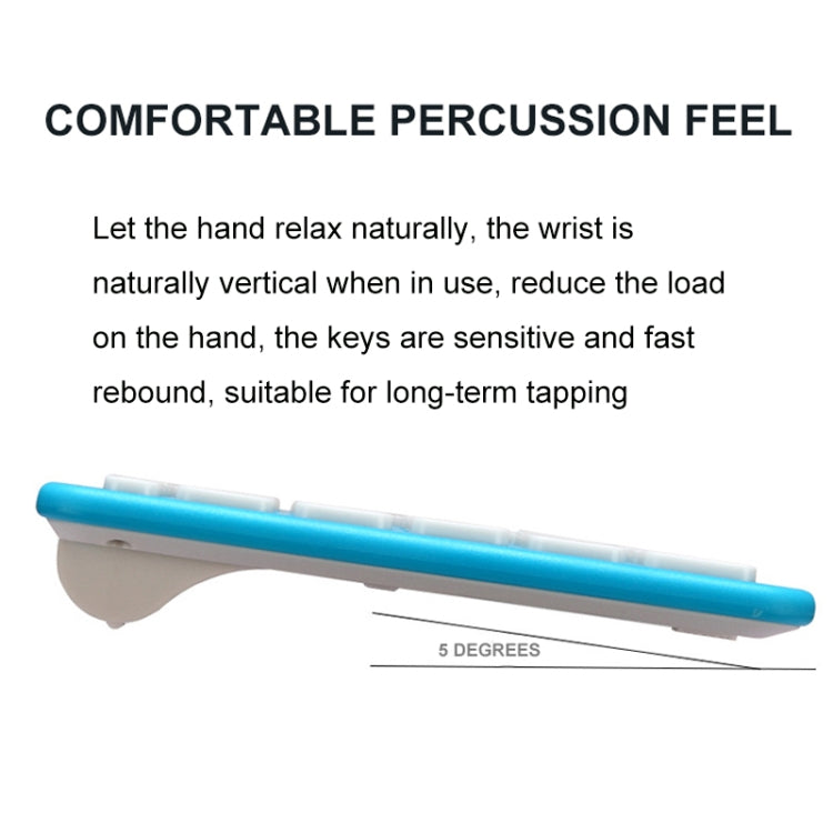 MLD-568 Office Gaming Mute Wireless Mouse Keyboard Set(Pink) - Wireless Keyboard by PMC Jewellery | Online Shopping South Africa | PMC Jewellery | Buy Now Pay Later Mobicred