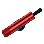 Vehicle Safety Hammer Multifunctional Underwater Emergency Window Breaker(Red)