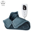 Electric Heated Thermal Shawl On The Back And The Neck UK Plug(Dark Gray) - free shipping - PMC TechLife - Order now!