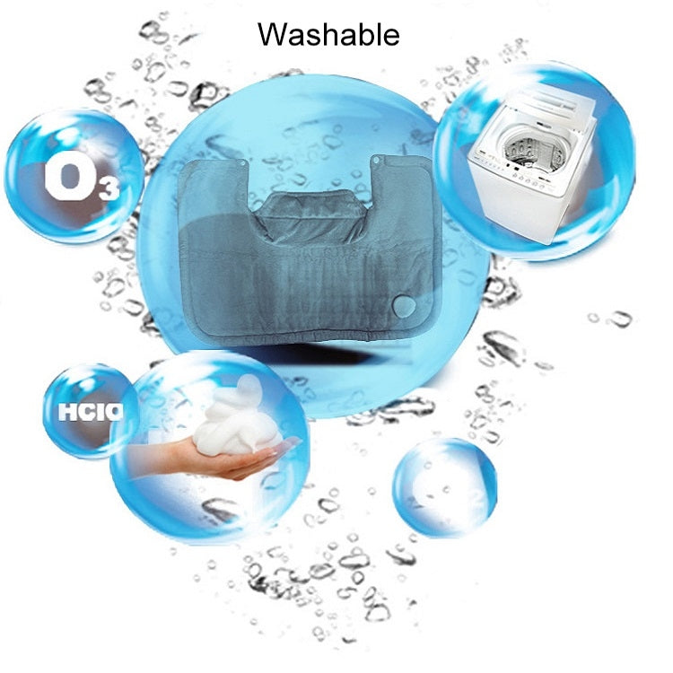 Electric Heated Thermal Shawl On The Back And The Neck UK Plug(Creamy-white) - free shipping - PMC TechLife - Order now!