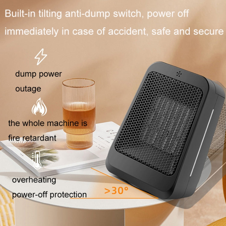 PTC Heating And Cooling Dual-purpose Heater, Style: Mechanical Model(UK Plug)