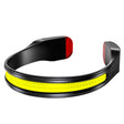 COB Floodlight Headlights Glare Night Fishing Headlamp, Style: With White Tail Light (Black) - Headlamp by PMC Jewellery | Online Shopping South Africa | PMC Jewellery | Buy Now Pay Later Mobicred