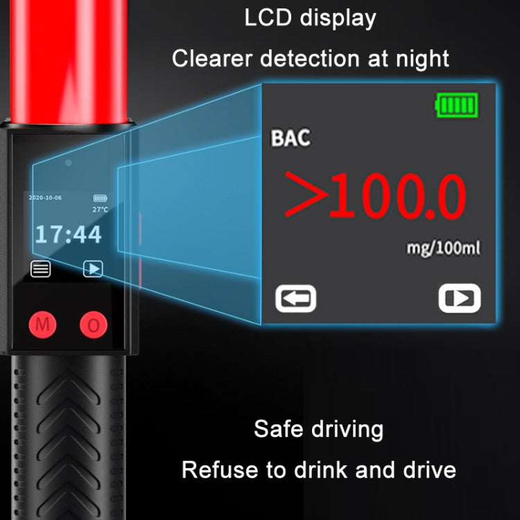 Blow Type High Precision Alcohol Detector Baton, Specification: Tarzan No. 1