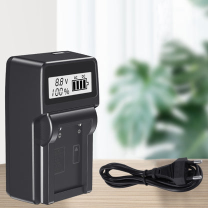 F550/F750/F970 LCD Single Charger Camera Battery Charger, EU Plug - Battery Wire Charger by PMC Jewellery | Online Shopping South Africa | PMC Jewellery | Buy Now Pay Later Mobicred