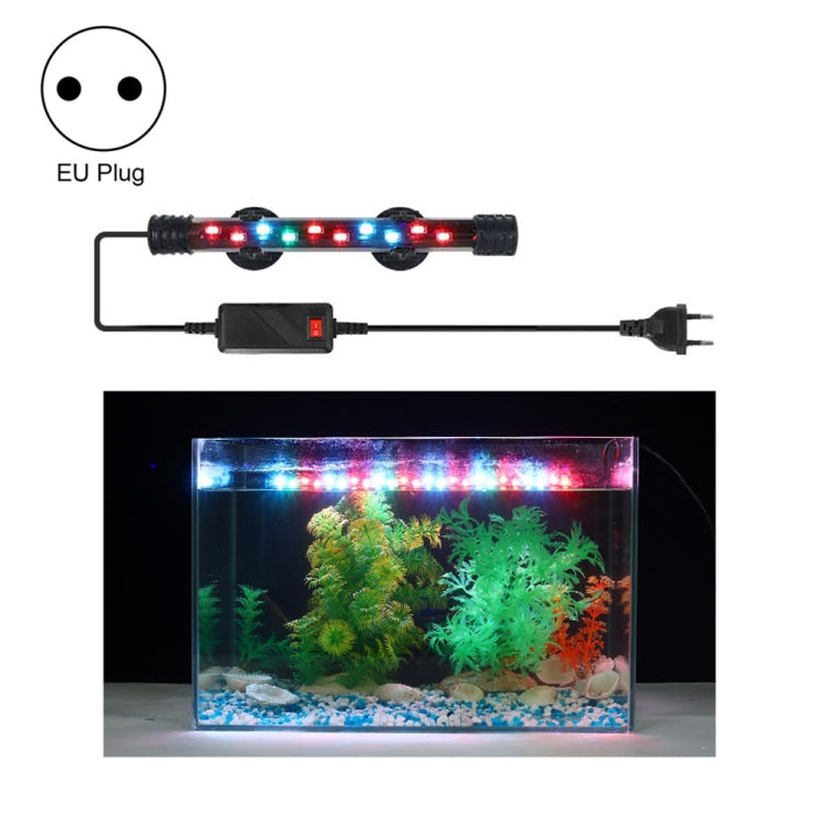 Q20CF RGB Light 90-260V Aquarium Diving Light LED Fish Tank Light(EU Plug) - Fish Tank Lamps by PMC TechLife | Online Shopping South Africa | PMC TechLife