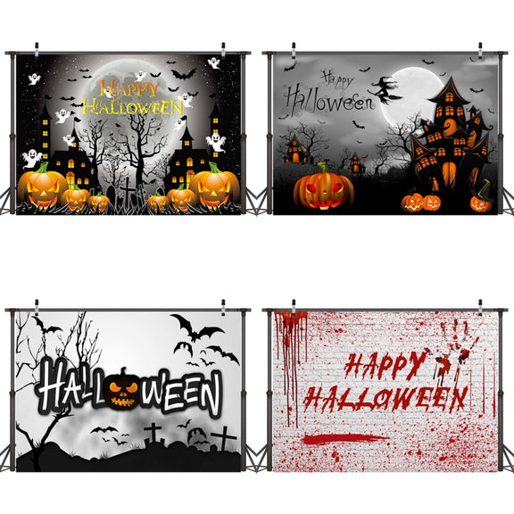 2.1m X 1.5m Halloween Element Shoting Background Cloth Party Decoration Backdrop(4514)