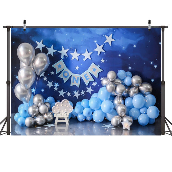 2.1m X 1.5m Birthday Party Shooting 3D Printed Background Cloth(4720)
