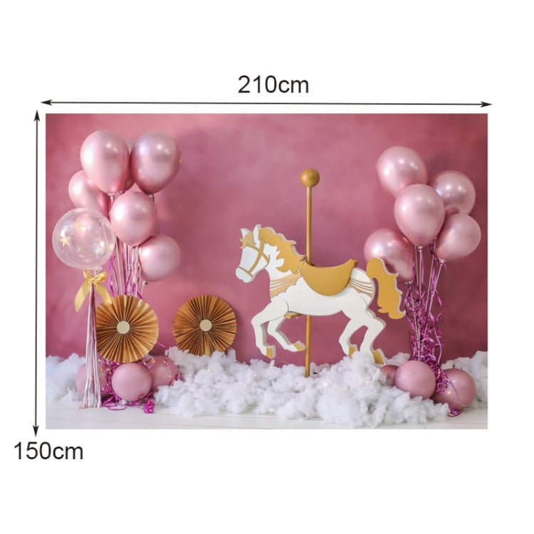 2.1m X 1.5m Birthday Party Shooting 3D Printed Background Cloth(4716) - Birthday Party by PMC TechLife | Online Shopping South Africa | PMC TechLife | Buy Now Pay Later Mobicred