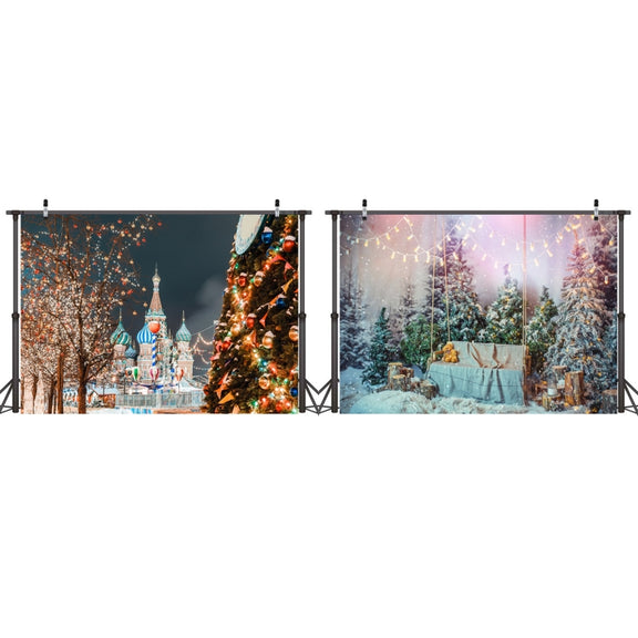 2.1m X 1.5m Christmas Photo Background Cloth Party Decoration Props(040)
