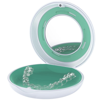 Smilestar Orthodontic Retainer Braces Box Denture Storage Box(White) - Dental Tools by Smilestar | Online Shopping South Africa | PMC Jewellery | Buy Now Pay Later Mobicred