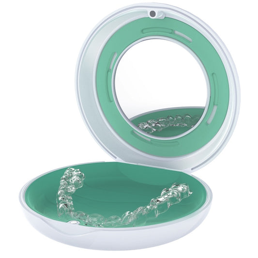 Smilestar Orthodontic Retainer Braces Box Denture Storage Box(White) - Dental Tools by Smilestar | Online Shopping South Africa | PMC Jewellery | Buy Now Pay Later Mobicred