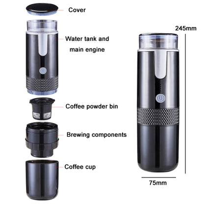 Fully Automatic Portable Wireless Coffee Machine(Black) - free shipping - PMC Jewellery - Order now!
