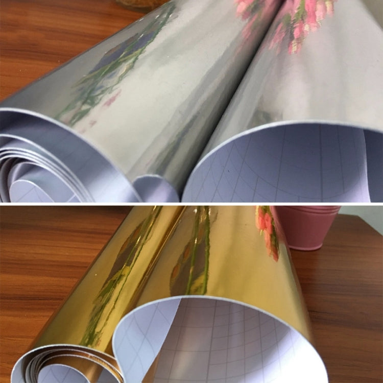 30cm x 100cm Glossy Metal Self Adhesive Vinyl Film DIY Cup Sticker Car Sticker, Color: Gold - free shipping - PMC TechLife - Order now!