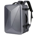 Large-capacity Waterproof Expandable Hard Shell Backpack with USB Charging Hole(162 Deep Gray) - Backpack by PMC TechLife | Online Shopping South Africa | PMC TechLife | Buy Now Pay Later Mobicred