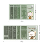 Intelligent Timing Heating Water-resistant Warm Mouse Pad CN Plug, Size: 60x36cm(Astronaut)
