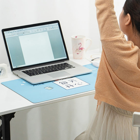 Intelligent Timing Heating Water-resistant Warm Mouse Pad CN Plug, Size: 60x36cm(Astronaut)