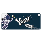 Intelligent Timing Heating Water-resistant Warm Mouse Pad CN Plug, Size: 80x33cm(Astronaut)