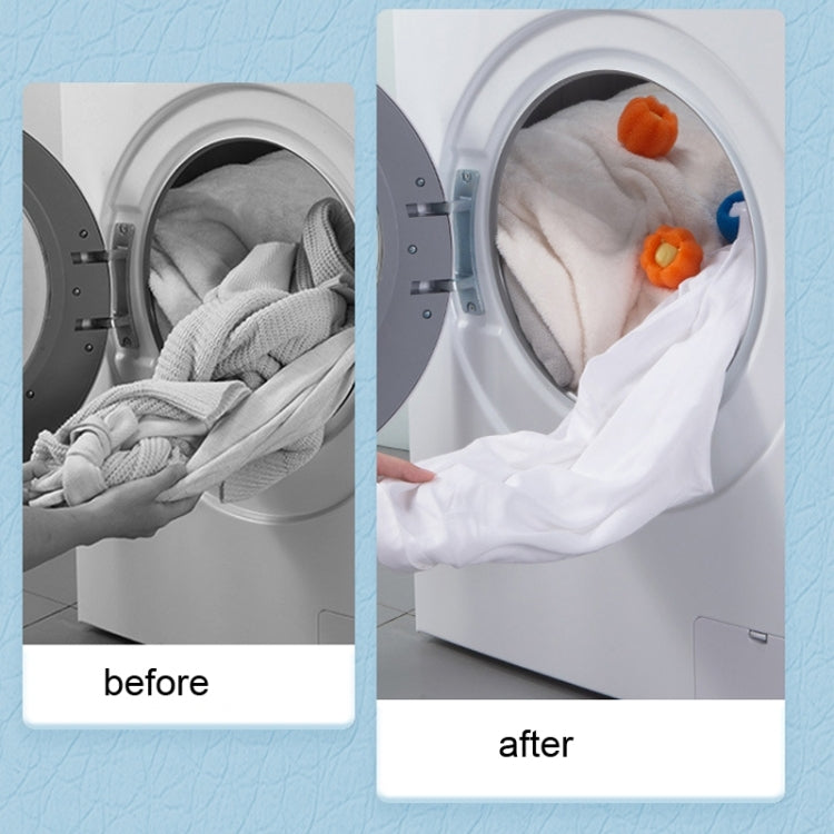 Washing Machine Laundry Ball Decontamination Hair Removal Anti-winding Cleaning Ball(Blue) - Sponges, Cloths & Brushes by PMC TechLife | Online Shopping South Africa | PMC TechLife