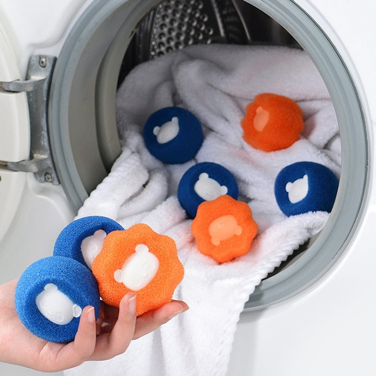Washing Machine Laundry Ball Decontamination Hair Removal Anti-winding Cleaning Ball(Blue) - Sponges, Cloths & Brushes by PMC TechLife | Online Shopping South Africa | PMC TechLife