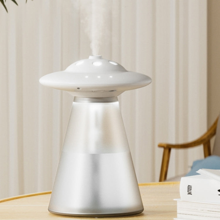 FX-041 USB Charging UFO Shape Night Light Humidifier(Ivory White) - free shipping - PMC TechLife - Order now!