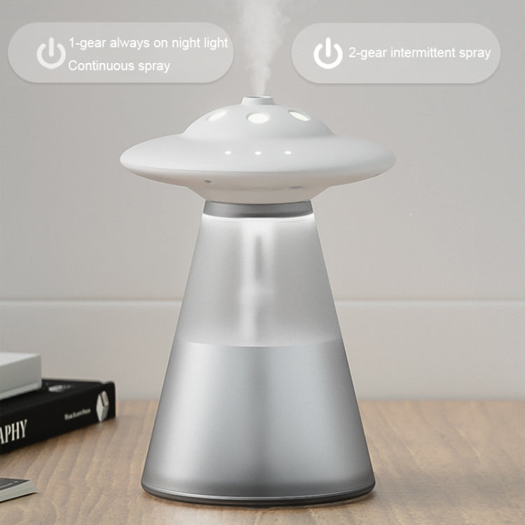 FX-041 USB Charging UFO Shape Night Light Humidifier(Ivory White) - free shipping - PMC TechLife - Order now!