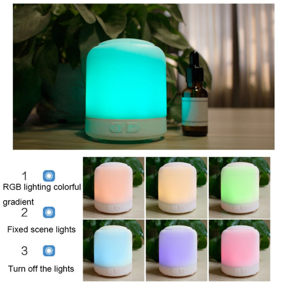 RD1909 Portable RGB Light Effect Anhydrous Aromatherapy Lamp, Spec: Single-hole