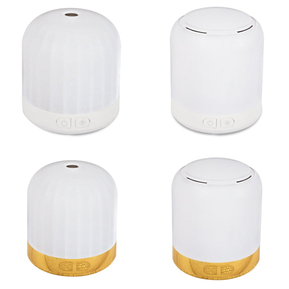 RD1909 Portable RGB Light Effect Anhydrous Aromatherapy Lamp, Spec: Wood Multi-hole