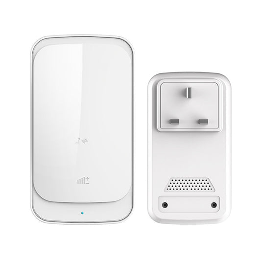 C03 1 For 1 Home Wireless IP44 Waterproof Touch Sensor Doorbell(UK Plug White) - Wireless Doorbell by PMC Jewellery | Online Shopping South Africa | PMC Jewellery | Buy Now Pay Later Mobicred
