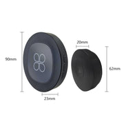 R16 1 For 1 Smart Wireless Self-Powered Hotel Home Electronic Call Doorbell(UK Plug Black)