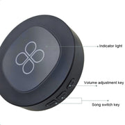 R16 1 For 1 Smart Wireless Self-Powered Hotel Home Electronic Call Doorbell(US Plug Black)