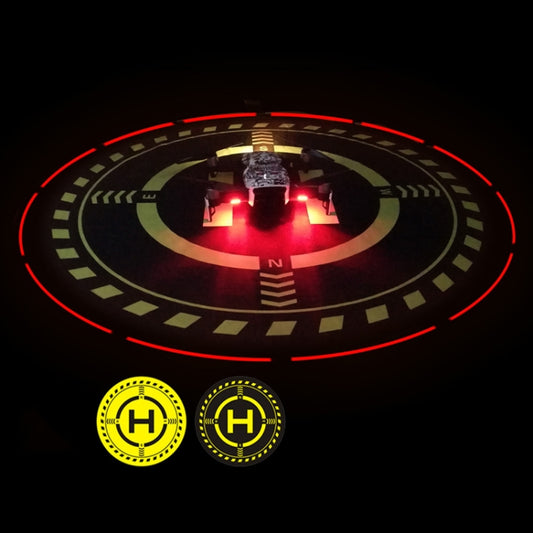 Sunnylife DJI-TJP07 For DJI Avata / Mini 3 Pro / Mavic 3 / Mini SE 70cm Adjust Luminous Night Light Apron(Yellow Black) - Other by PMC Jewellery | Online Shopping South Africa | PMC Jewellery | Buy Now Pay Later Mobicred