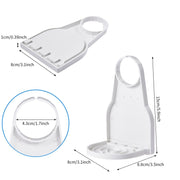 Foldable Laundry Detergent Drip Catcher Tray Cup Holder Soap Dispenser Gadget(White)