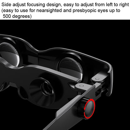 DM0125 3X Fishing Binoculars Adjustable Focus Glass Type Binoculars Hardcover - free shipping - PMC Jewellery - Order now!