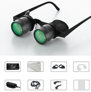 D-1548 10x HD Adjustable Focus Fishing Binoculars,Spec: With Red Polarised Lens