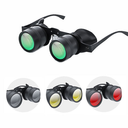 D-1548 10x HD Adjustable Focus Fishing Binoculars,Spec: With Tricolour Polarised Lens - free shipping - PMC Jewellery - Order now!