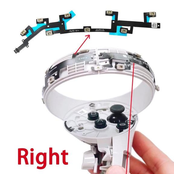 For Meta Quest 2 Locating Ring Flex Cable Right Set