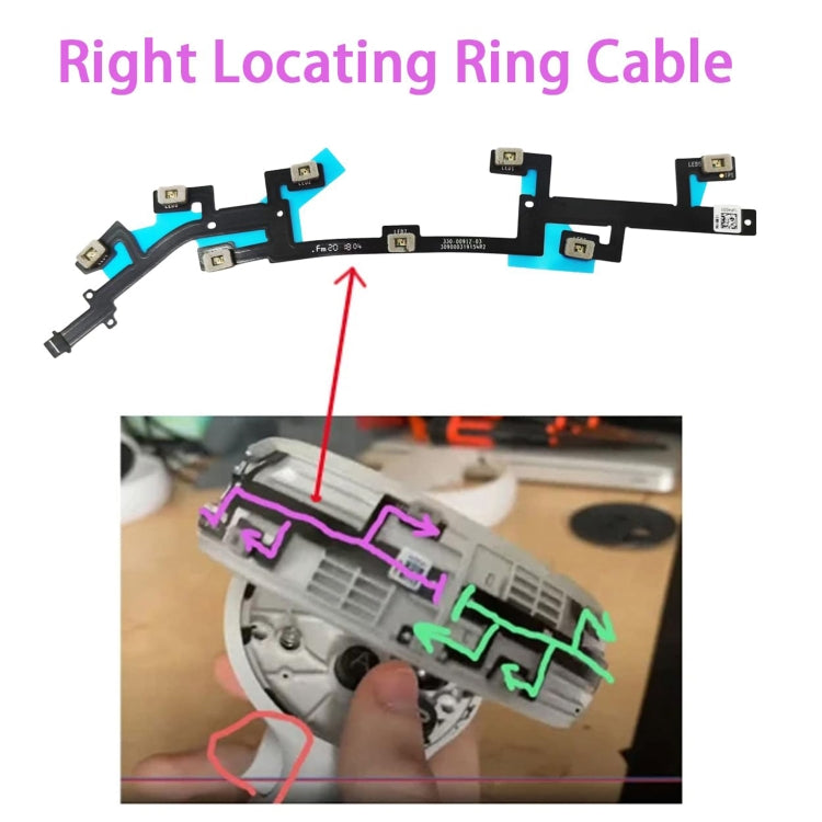 For Meta Quest 2 Locating Ring Flex Cable Left Set -  by PMC TechLife | Online Shopping South Africa | PMC TechLife