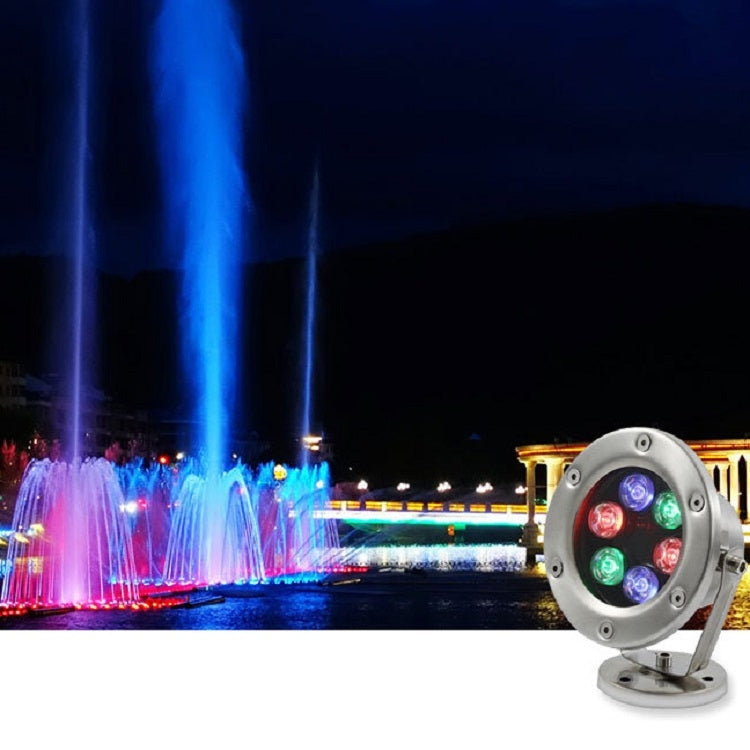 LED Underwater Light Pool Fish Pond Fountain Water-resistant Landscape Light 12W(7 Colors)