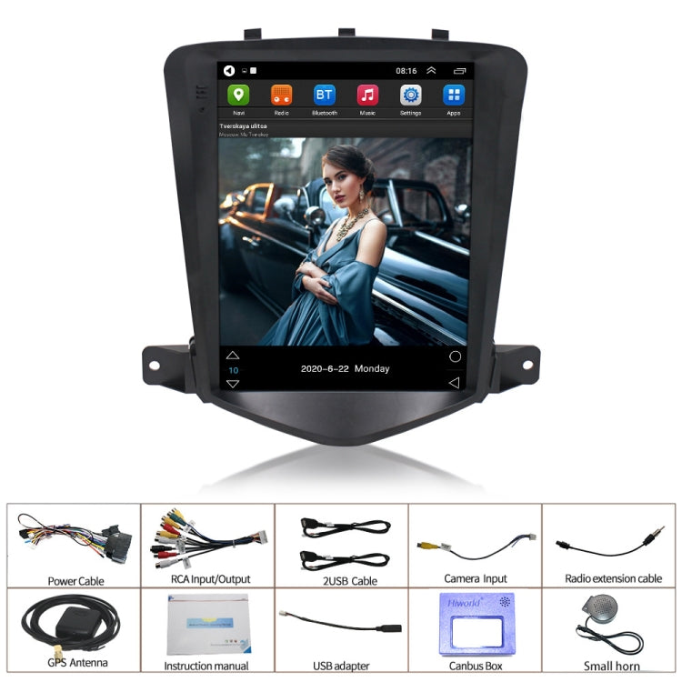 For Chevrolet Cruze 9.7 inch Navigation Integrated Machine, Style: Standard(1+16G) - free shipping - PMC TechLife - Order now!