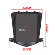 For Chevrolet Cruze 9.7 inch Navigation Integrated Machine, Style: Standard+8 Light Camera(2+32G)
